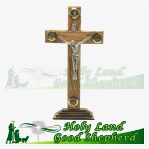 Olive Wood Hand Made Cross - Mother Of Pearl The Holy Land #1479019 Olive Wood Hand Made Cross - Mother Of Pearl The Holy Land #1479019