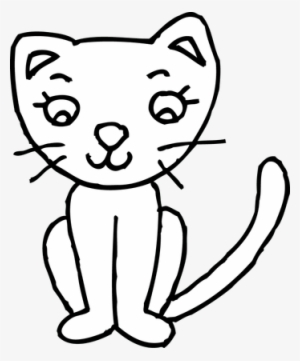 Zoom - Cat Black And White Clip Art #1479678