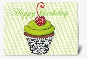 Birthday Cupcake Greeting Card #1479733