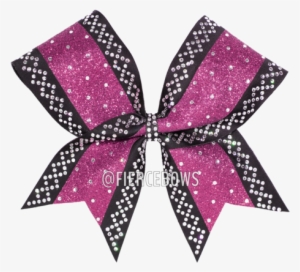 Border Grid Rhinestone Bow - Cheerleading #1480035
