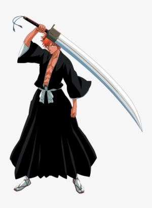 Bleach Shimigani Png Clipart Ichigo Kurosaki Bleach - Ichigo Kurosaki First Sword #1480307