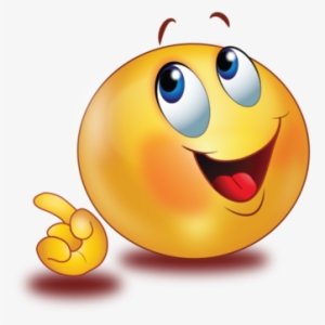 Happy Face Finger Pointing - Smiley Face Pointing Finger #1480675