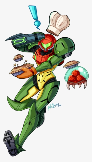Chef Samus By Pixilette-star - Cartoon #1481149