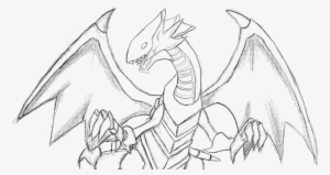 Yu Gi Oh Blue Eyes White Dragon Linework By Hatpop - Drawing #1481427