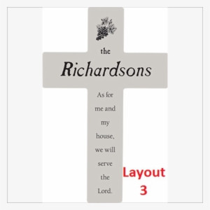 7" X 11" Wooden Cross - Cross #1481680 7" X 11" Wooden Cross - Cross #1481680