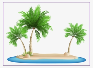 Shocking Palm Png Image - Palm Tree Beach Png #1481705