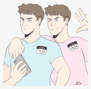 Xyler It's Your Evil Twin I Want Fan Art Right Now - Xyler Tylers Evil Twin #1481945