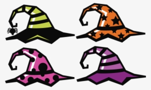 Witch Hat Clipart Large With Witch Hat Clipart - Halloween Free Svg Files #1481995