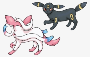 Umbreon And Sylveon By Cinnamon - Pokemon Sylveon Umbreon And Eevee #1482354