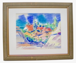 Erle Loran California Gold Country Drawing - Drawing #1482375