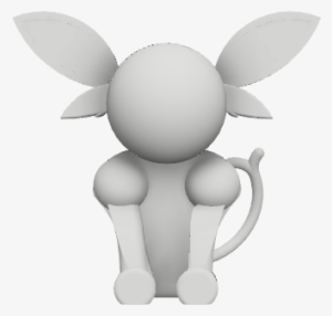 Espeon V6 Front - Cartoon #1482501