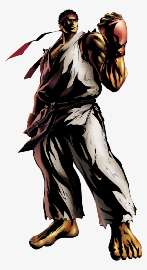 Ryu Png Image - Marvel Vs Capcom 3 Character Art #1482943