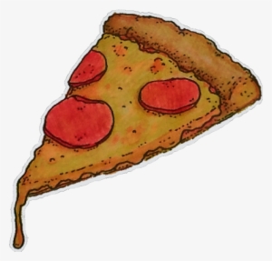 Food Pizza Hippy Trippy Psychedelic Tumblr Aesthetic - Food Tumblr Aesthetic #1482965