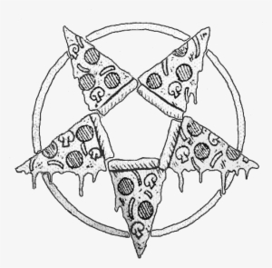 Transparent Pentagram - Pizza Pentagram - Free Transparent PNG Download ...