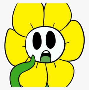 Flowey Here, Coming To You With My Lovely Assistant - Cartoon #1483091