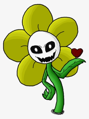 Frisktheflower - Undertale Flowey Gif Transparent #1483206