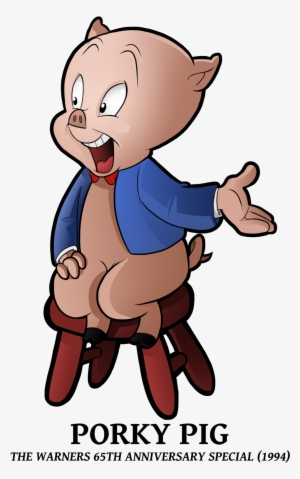 Animaniacs Cameos Porky Pig By Boscoloandrea Looney - Porky Pig Png #1483644