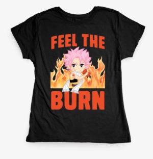 Feel The Burn Womens T-shirt - Grunge Shirts #1484112
