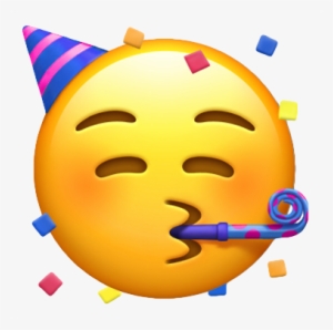 Party Emoji - Emoji Apple - Free Transparent PNG Download - PNGkey