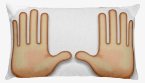Emoji Bed Pillow - Praise Hands Emoji Png #1485123