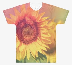 Summer Sunflower All Over Print - Hazy Summer Sunflower - Tote Bags #1485781