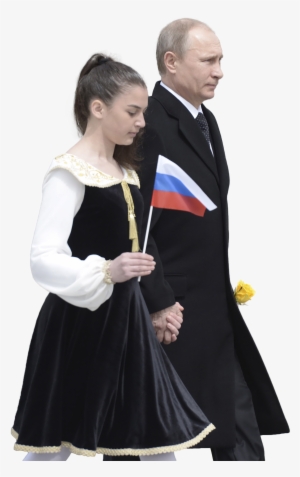 Personvladimir Putin And A Young Woman Holding Hands - 1915 Armenian Genocide 2016 #1486038
