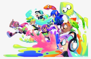 Click To Expand - Pokemon Splatoon Art #1486087