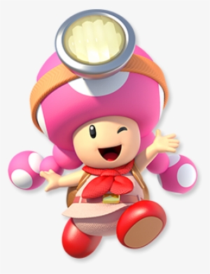Toadette, Of Captain Toad - Captain Toad Treasure Tracker Toadette #1486301