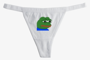 Sad Pepe Frog Meme Cotton Briefs Panties - Feels Bad Man #1486763