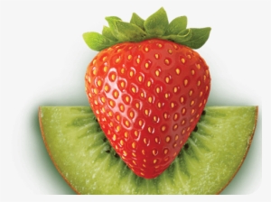Strawberry Png Strawberry Juice Png Images - Cartoon Strawberry And Kiwi #1487328