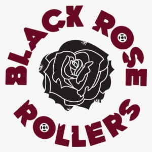 Black Rose Rollers - Dog And Rose Transparent Graphics #1487482