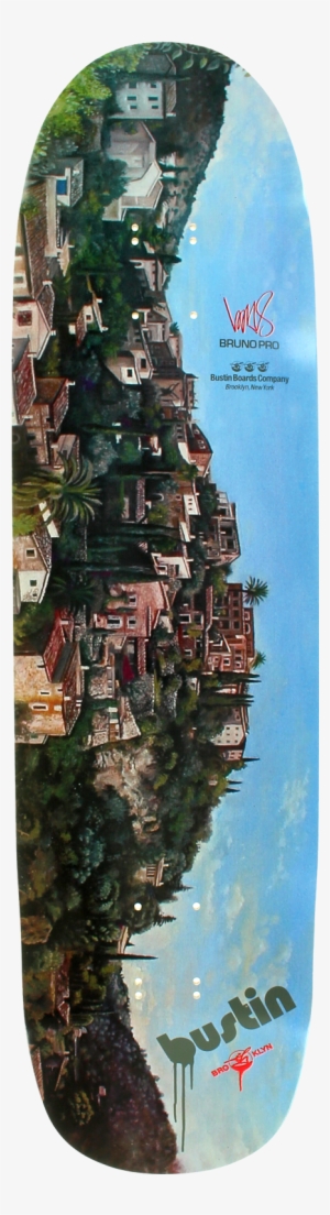 Bustin Skateboards - Bustin Bruno Pro Longboard Skateboard Deck #1487613