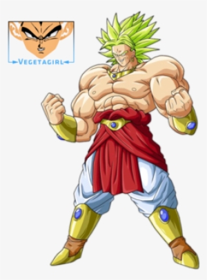 Click To View Full Size Image - Broly With Blue Hair #1487665