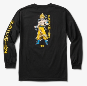 Super Saiyan Goku Ls Tee - T-shirt #1487668