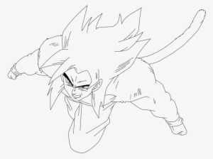 Clip Royalty Free Collection Of Free Goten Cartoon - Goku #1487734