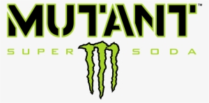 Monster Energy Drinks At Portconmaine - Mutant Super Soda Logo #1487761