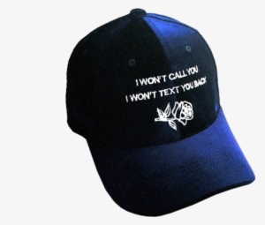 'i Won't Call You' Velvet Cap - Cap #1487952