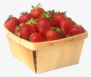 Fruits Printable - Vintage Stock - Scrapbooking - Scrap - Strawberry In A Basket #1488164