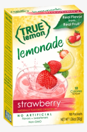 True Lemon Strawberry Lemonade Box - True Lemon Raspberry Lemonade #1488398