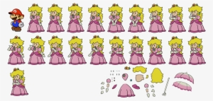 Click For Full Sized Image Princess Peach - Princess Peach Paper Mario #1488714