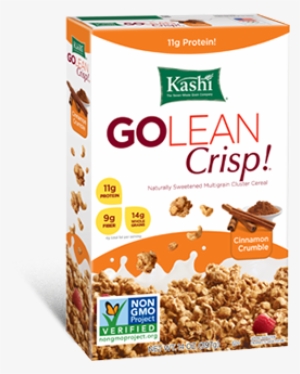 Cinnamon Crumble Cereal - Kashi Go Lean Cinnamon Crisp #1489263