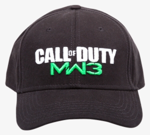 Call Of Duty - Black. Mw 3 Adjustable Cap #1489677