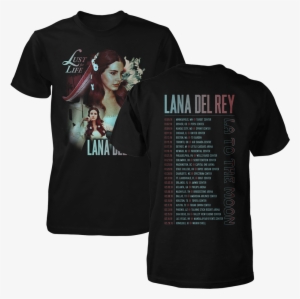 L4l To The Moon Tee - Lana Del Rey La To The Moon Merch #1490679