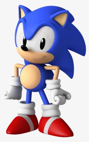 Classic Sonic By Mintenndo - Classic Mario And Sonic #1491201