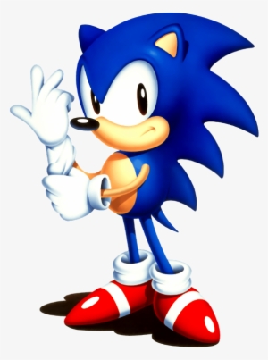 172860 Classic Sonic - Sonic The Hedgehog Smug #1491223