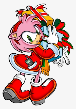 Sonic Adventure Xmas Amy Sonic Adventure, Amy Rose, - Amy Sonic Adventure #1491238