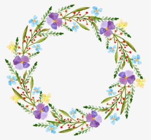 Flower Bag Adobe Illustrator Wreath - Wedding Save The Date Postkarte #1491485