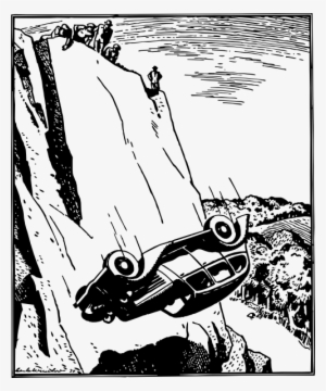 How To Set Use Car Flip Over The Cliff Svg Vector #1492037