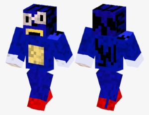 Skin#12 Sanic =b - Minecraft Pro Steve Skin #1492113