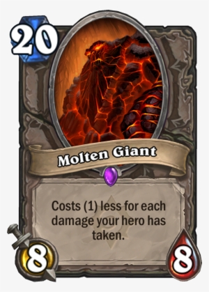 Molten Giant Changes Hearthstone #1492115